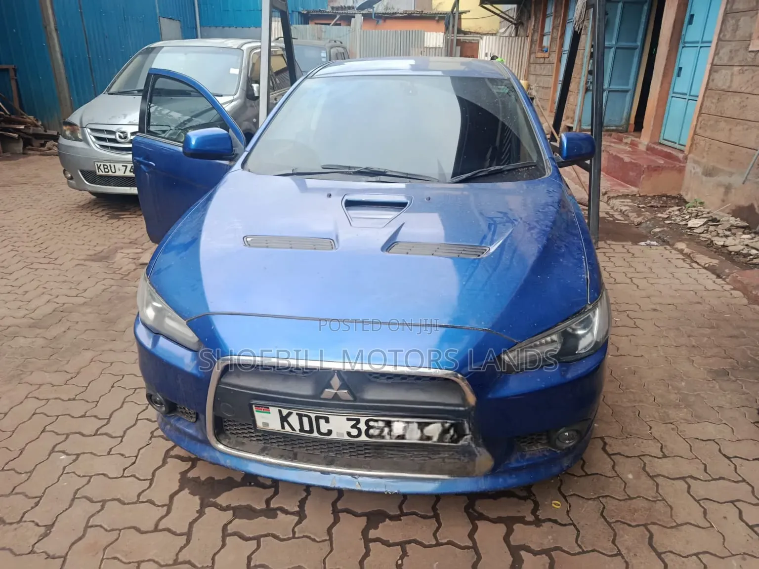 Mitsubishi Lancer Evo 2014 Blue