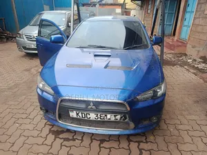 Mitsubishi Lancer Evo 2014 Blue