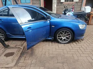 Mitsubishi Lancer Evo 2014 Blue