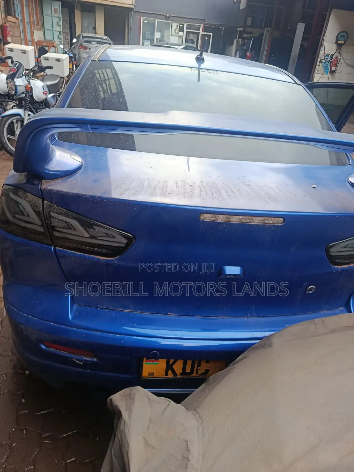 Mitsubishi Lancer Evo 2014 Blue