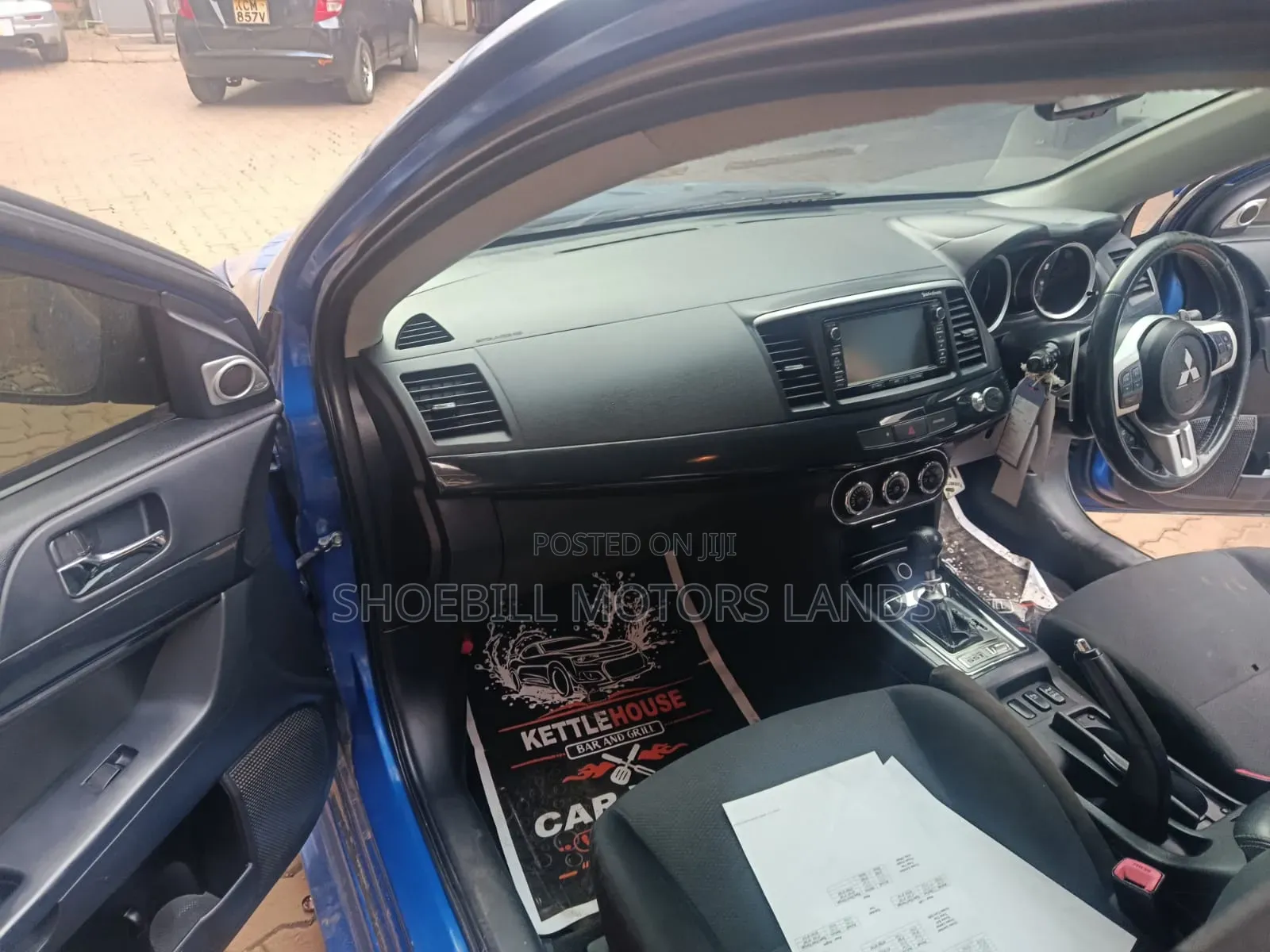 Mitsubishi Lancer Evo 2014 Blue