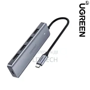 UGREEN 4-Port USB3.0 Hub With USB-C Power Supply – CM219