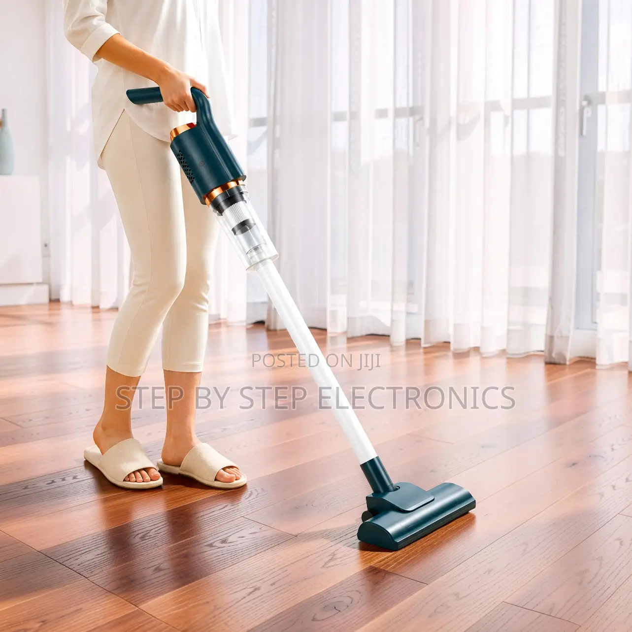 Easy Empty Dust Container Rechargeable Cordless Vacuum Cleaners