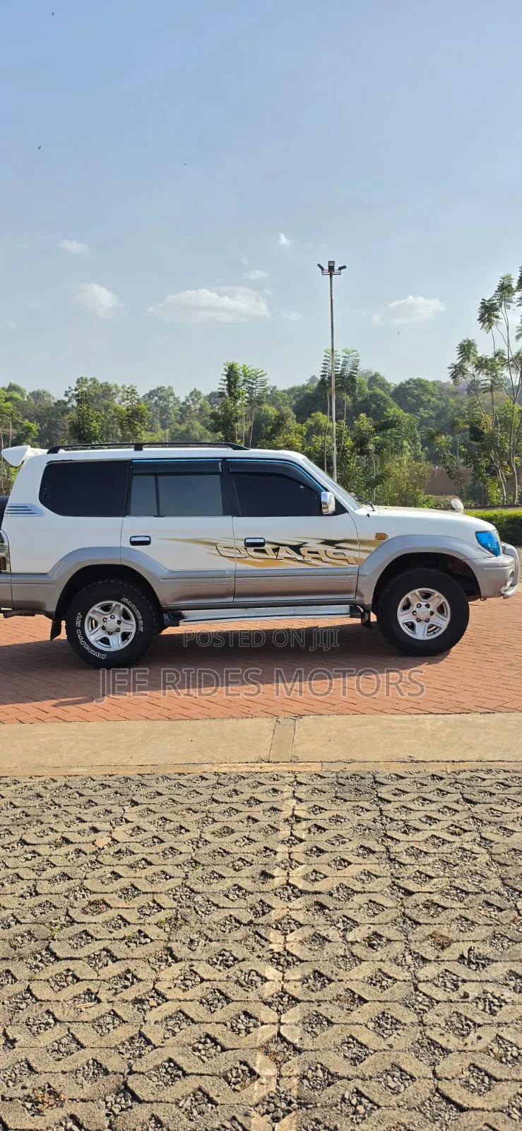 Toyota Land Cruiser Prado 2001 Pearl