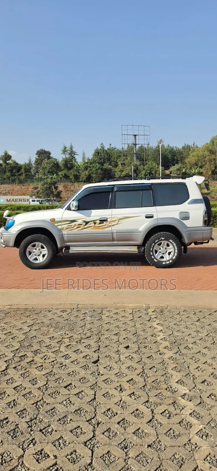 Toyota Land Cruiser Prado 2001 Pearl