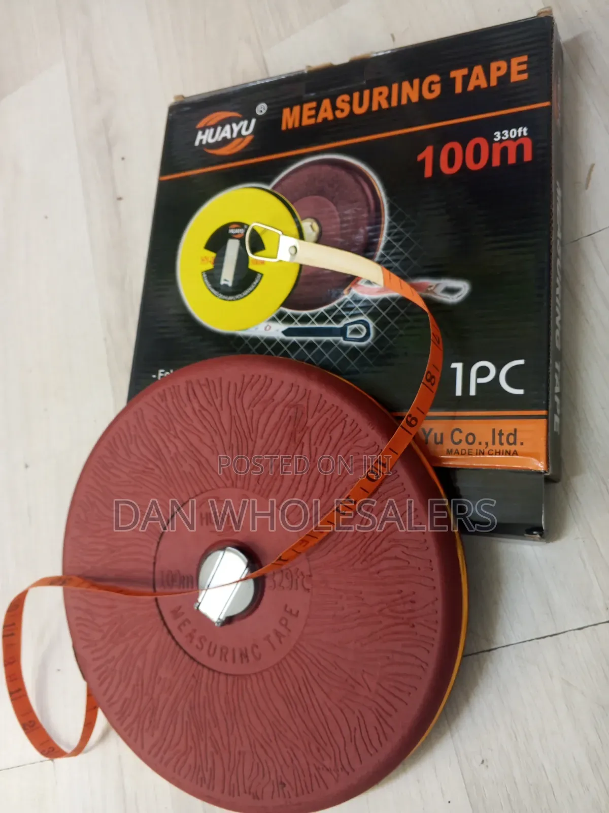 100m/330ft Measuring Tape Construction Tape Measure