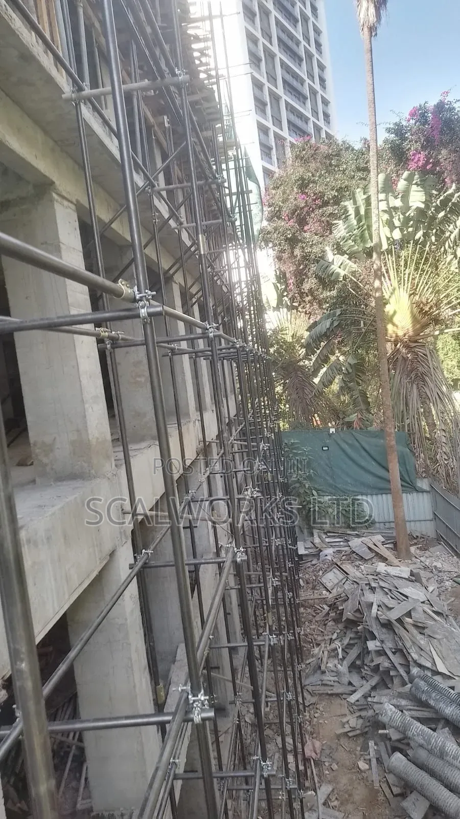 Scaffolding for High -Rise Construction in Mombasa