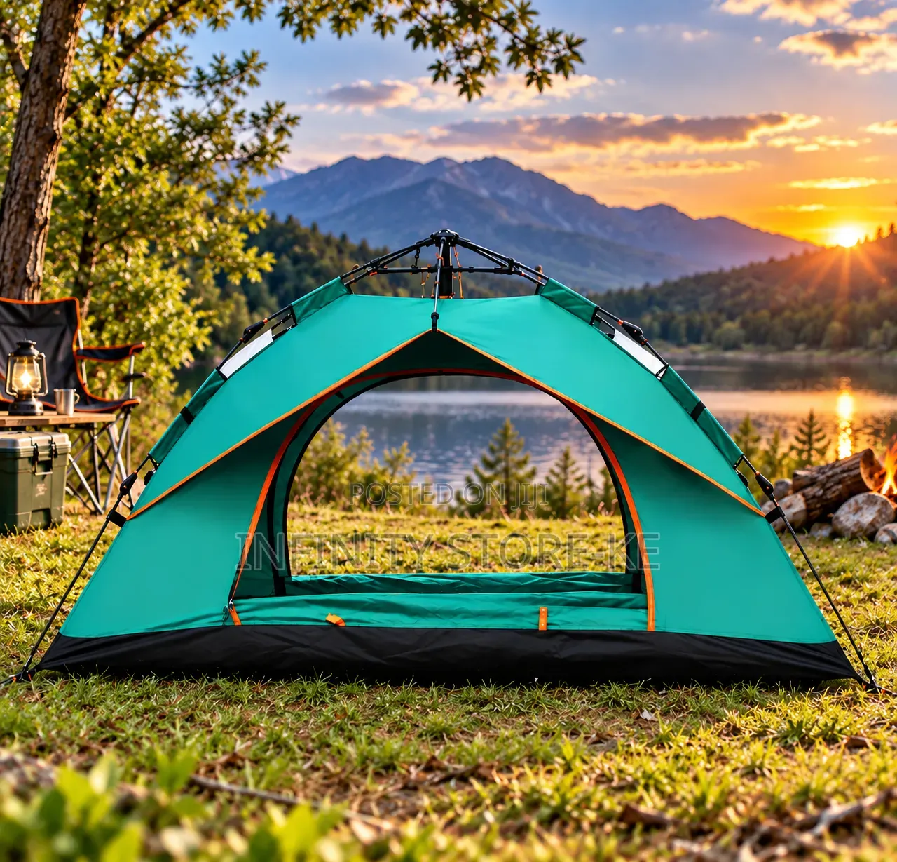 Durable 1-2 Person Outdoor Camping Tent for Hiking and Adventures