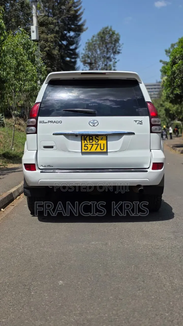 Toyota Land Cruiser Prado 2007 White