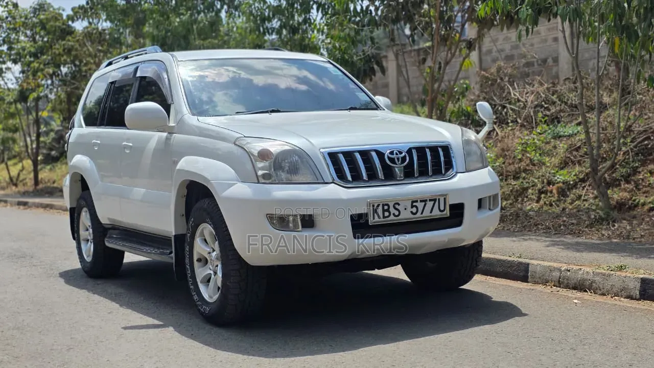 Toyota Land Cruiser Prado 2007 White
