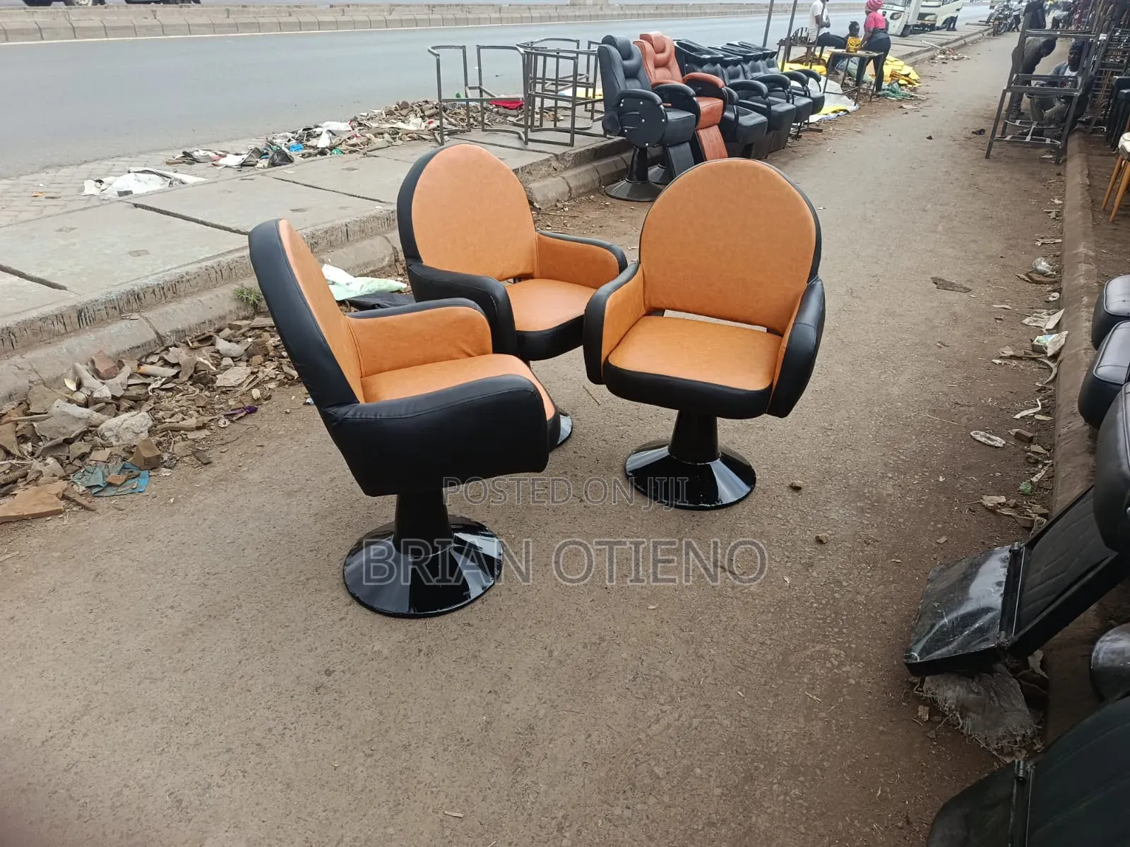 Rotating Styling Chairs 