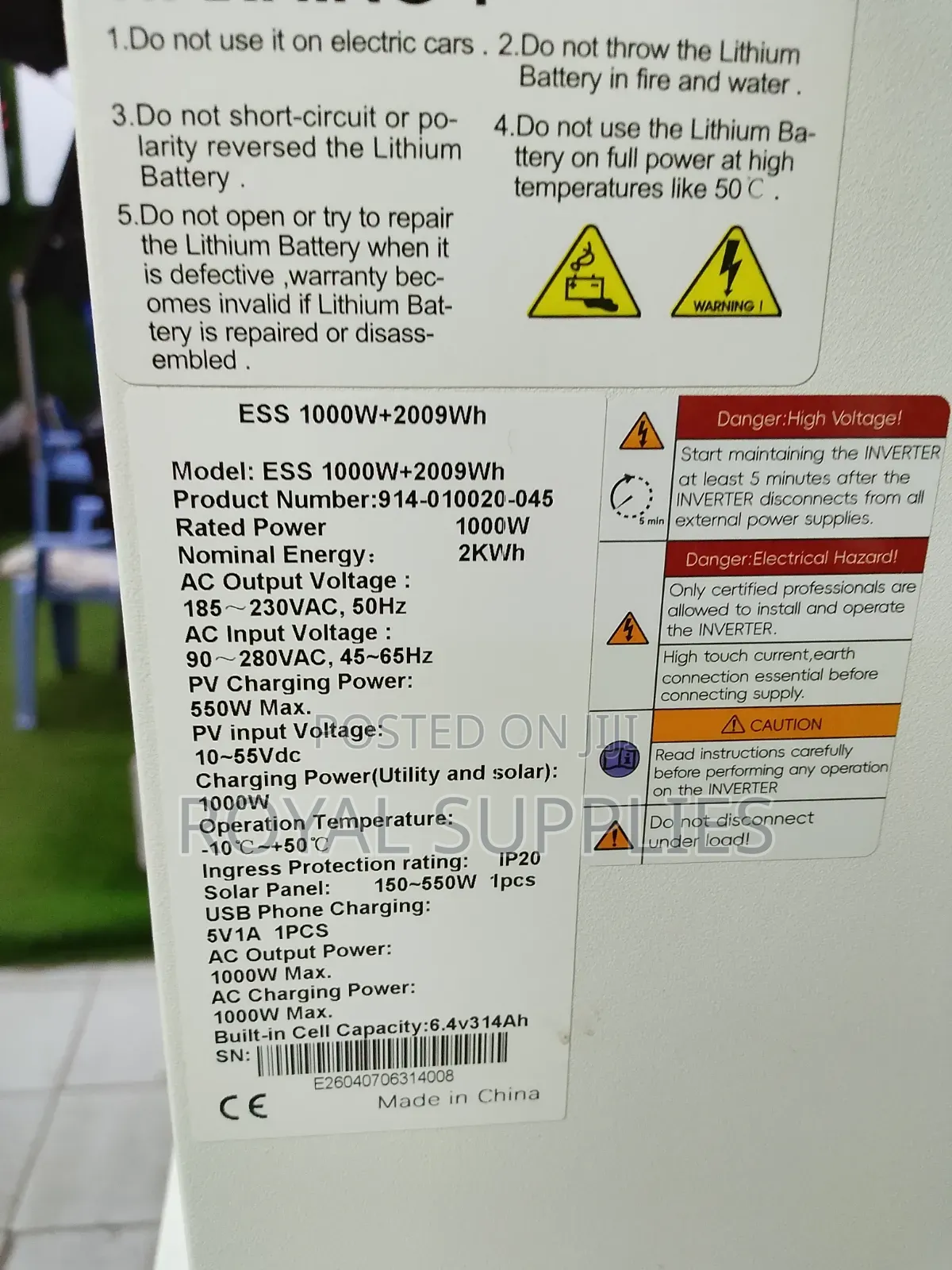 2kWh Power Station