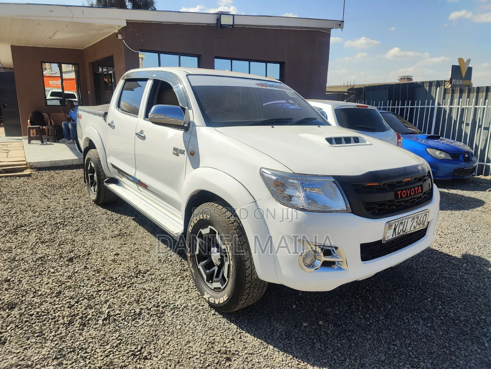 Toyota Hilux 3.0 D-4D 4x4 2012 White