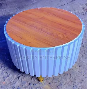 Modern Executive Round Coffee Table – Elegant Contemporary