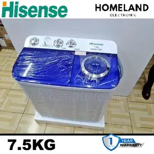 Hisense 7.5kg Capacity Twin Tub Top Load
