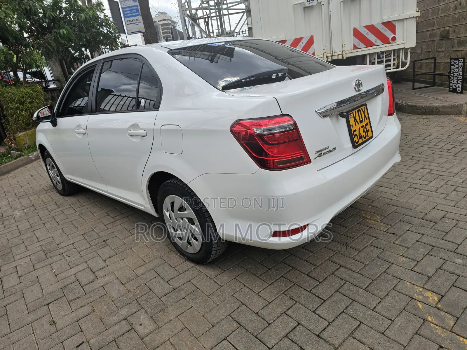 Toyota Axio 2018 White