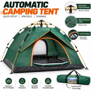 4 Person Camping Tent Portable Outdoor Family Hiking Travel Shelter