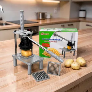 Competitive Prices Easy Grip Stainless Steel Fries Potato Chips Cutter