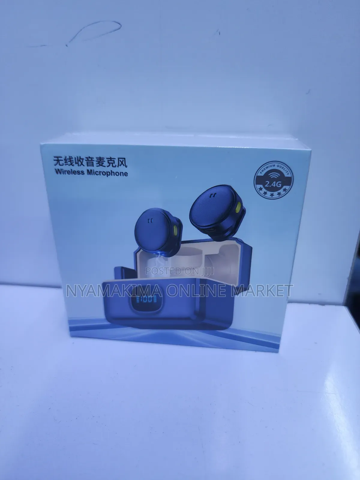 Magnetic Wireless Microphone Button Shape