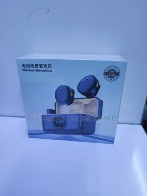 Magnetic Wireless Microphone Button Shape