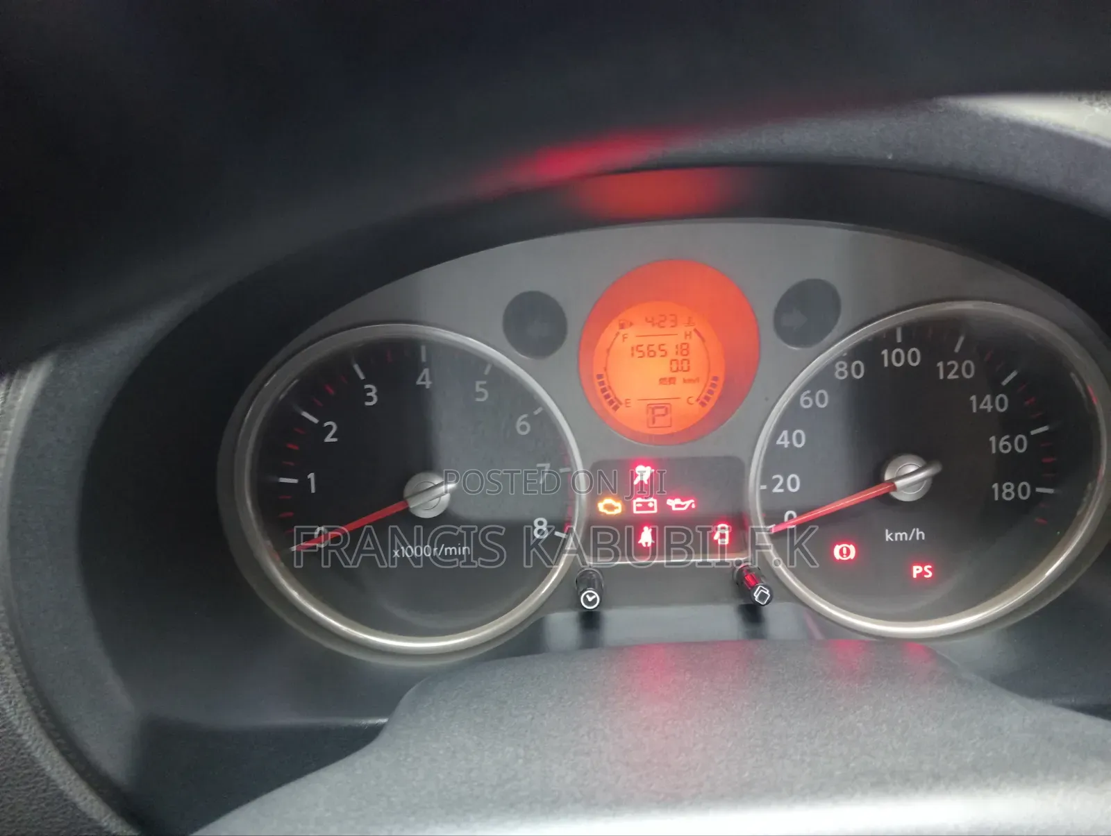Nissan X-Trail 2.0 Petrol XE 2010 Black