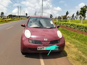 Nissan March 1.2 FWD 2005 Red