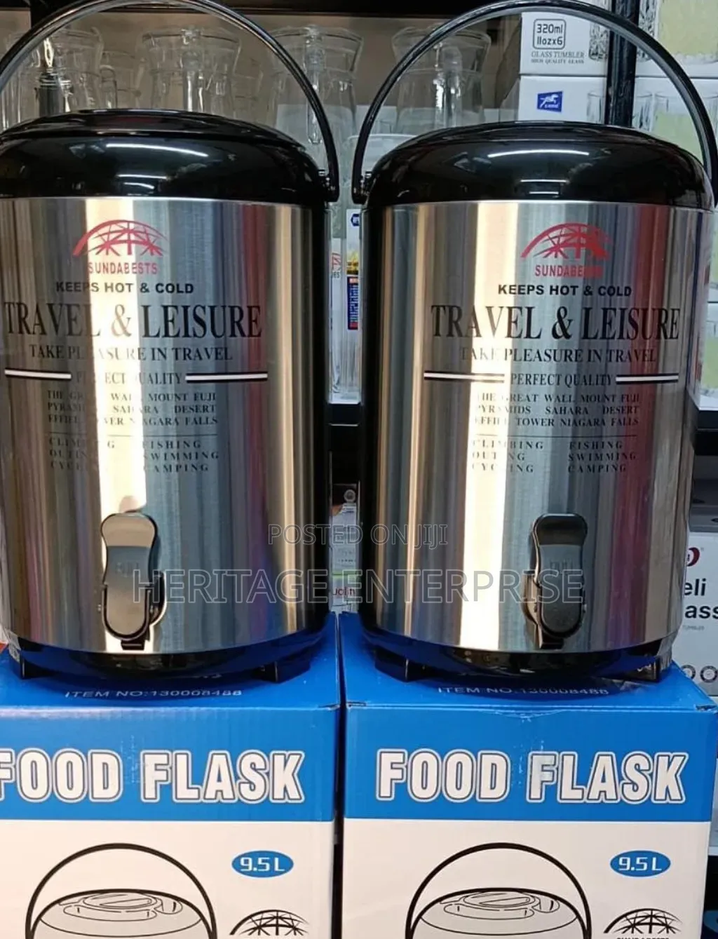 Tea Urn Stainless Steel 9.5l