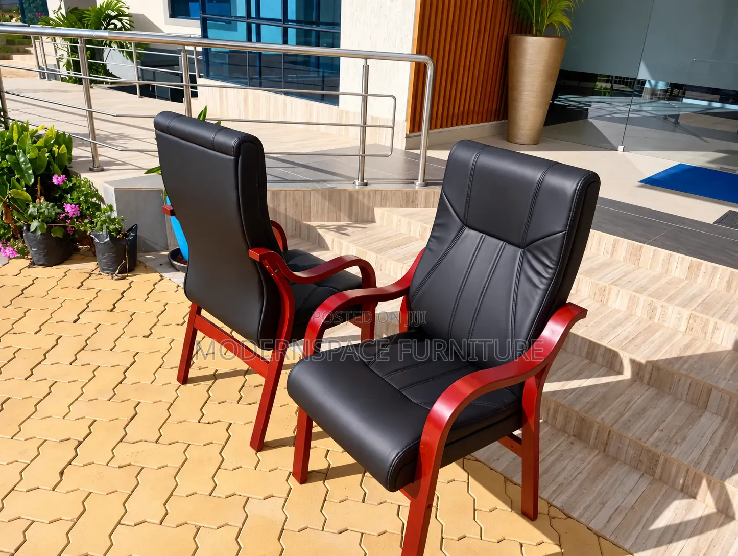 Executive Visitor Leather Office Chairs