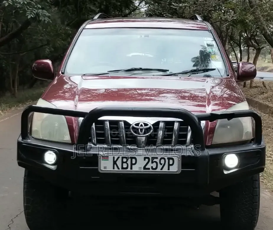 Toyota Land Cruiser Prado 2005 Maroon