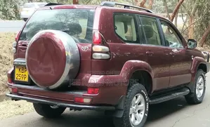 Toyota Land Cruiser Prado 2005 Maroon