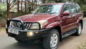 Toyota Land Cruiser Prado 2005 Maroon
