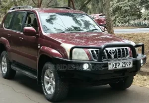 Toyota Land Cruiser Prado 2005 Maroon