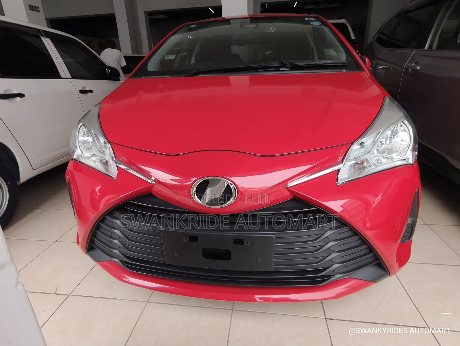 Toyota Vitz 2019 Red