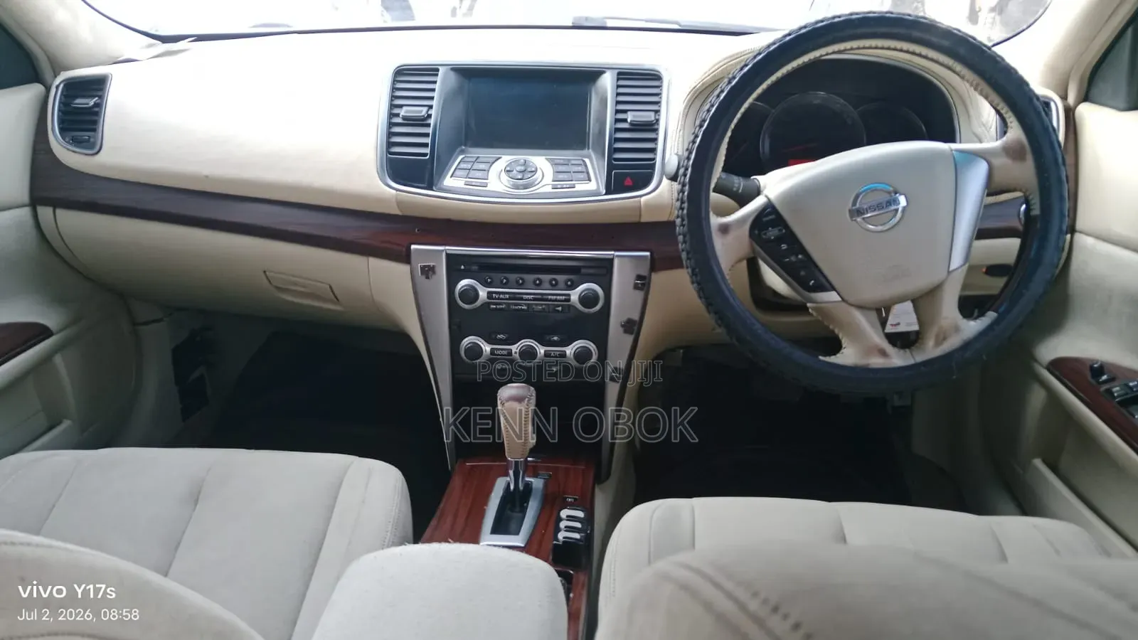 Nissan Teana 2012 Silver