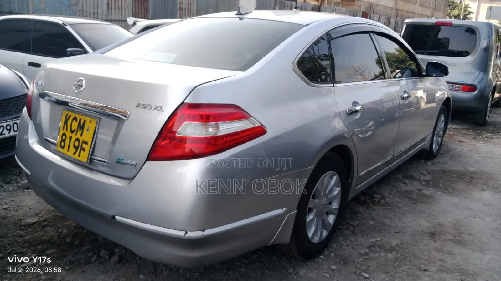 Nissan Teana 2012 Silver