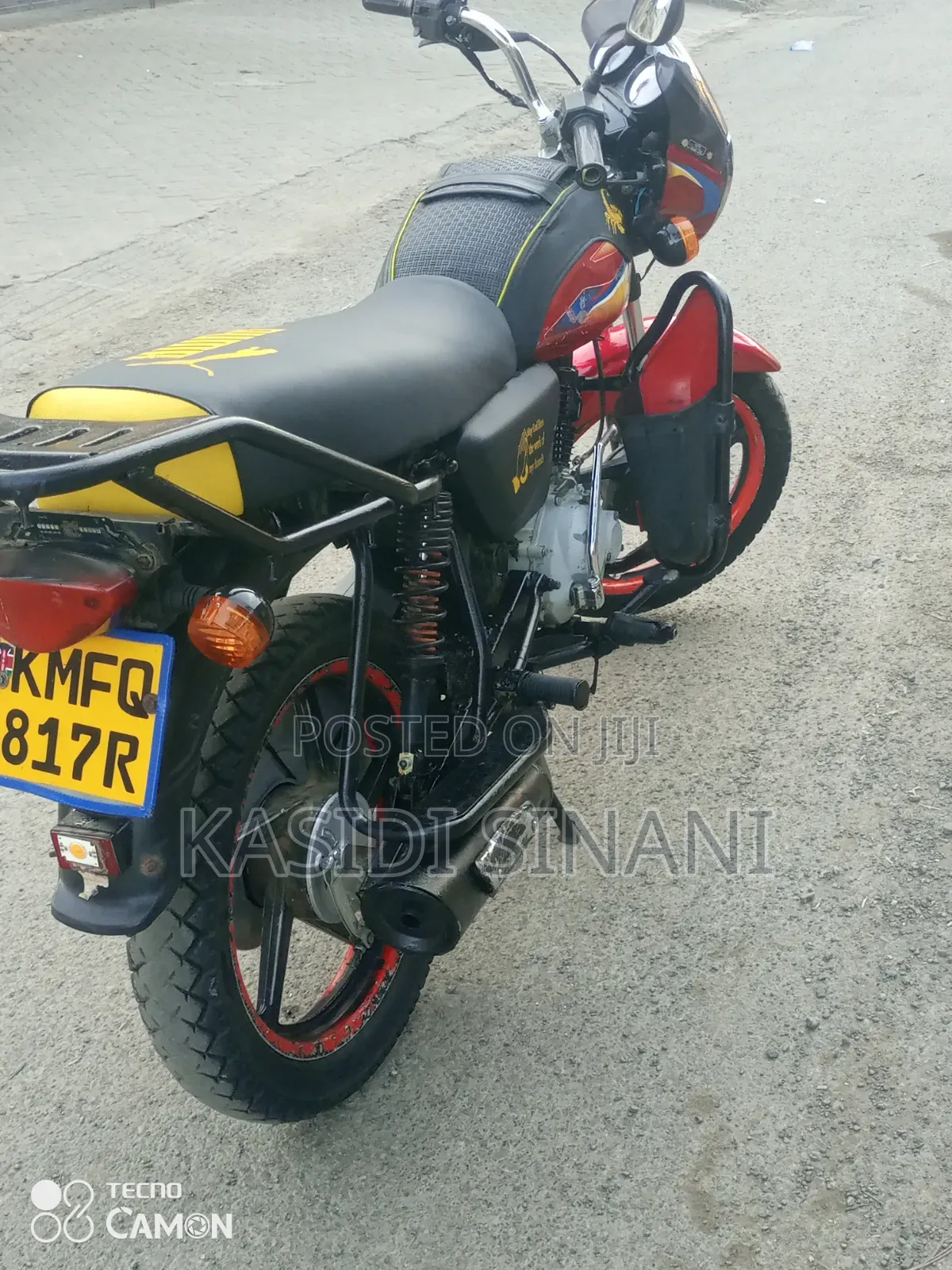 Bajaj Boxer 2022 Red
