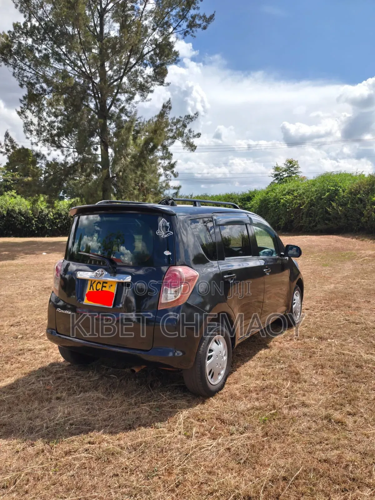 Toyota Ractis 2008 Black