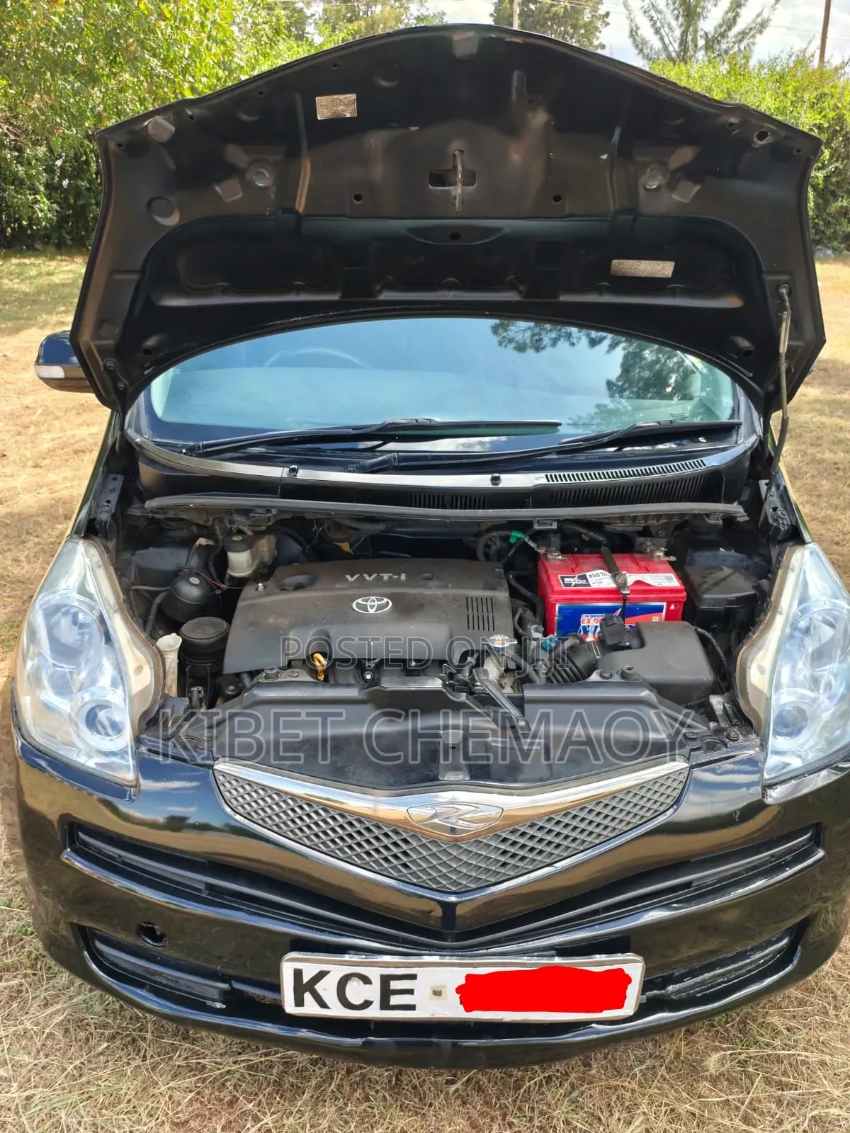 Toyota Ractis 2008 Black