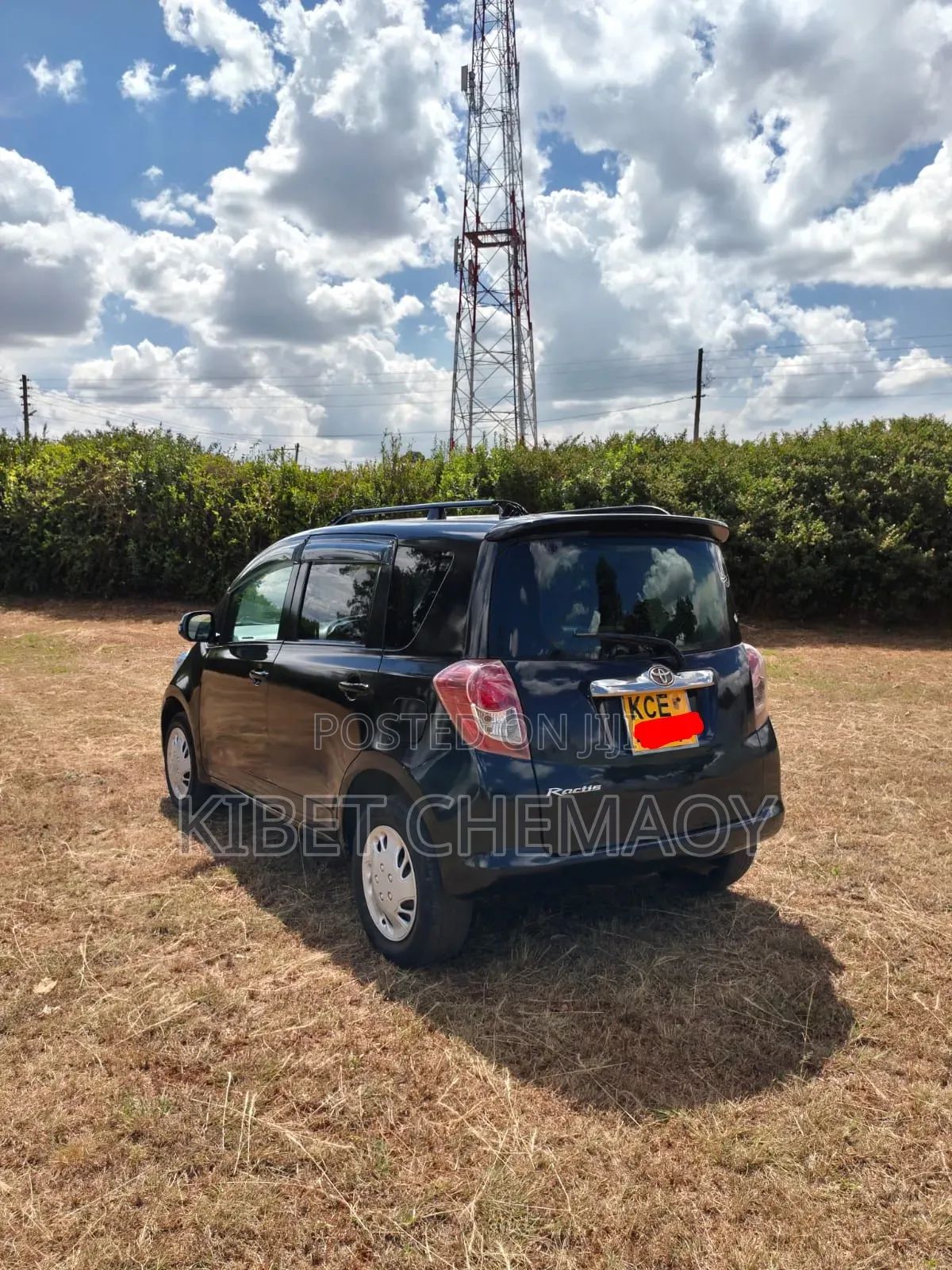 Toyota Ractis 2008 Black