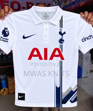 Tottenham Hotspur White Polo Shirt – Quality Football Jersey