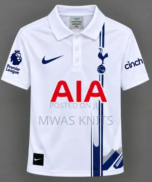 Tottenham Hotspur White Polo Shirt – Quality Football Jersey