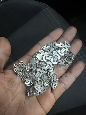 Silver Necklace for Men Stainless Steel Cash Money Chain Necklace Gift