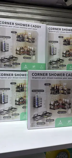 Corner Shelves 5in1 Bathroom Organizers at 1800