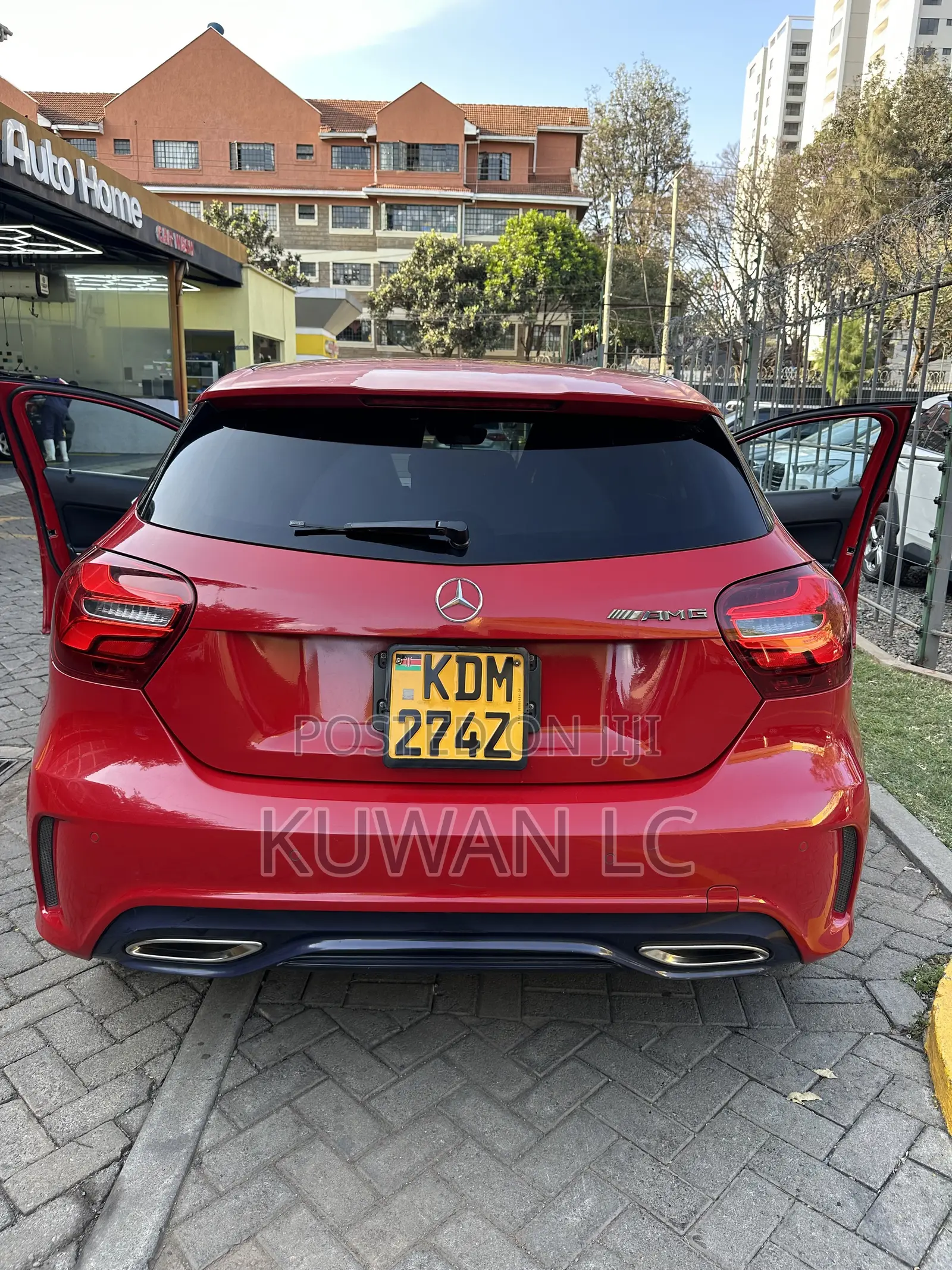 Mercedes-Benz A-Class 2016 Red
