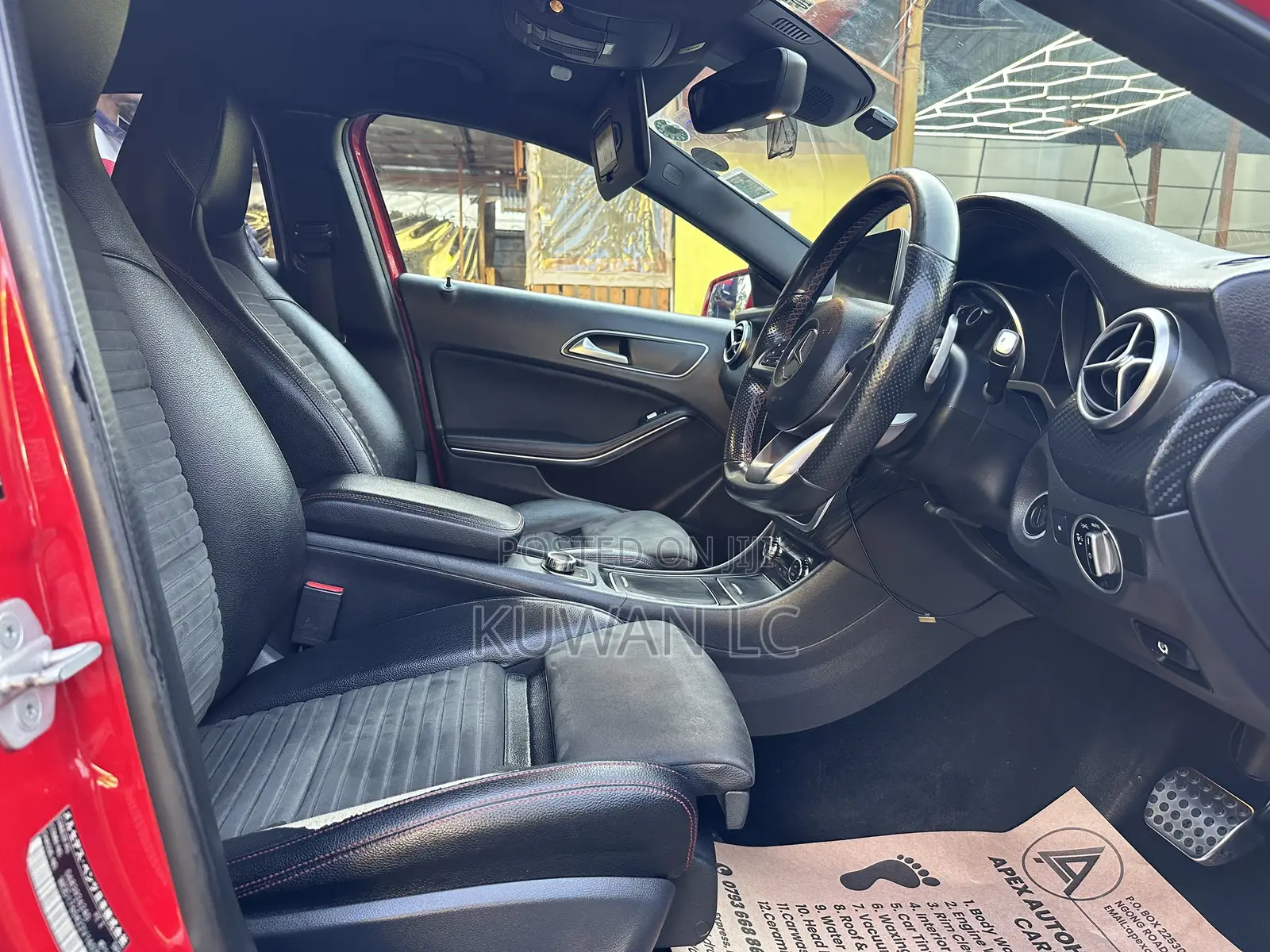 Mercedes-Benz A-Class 2016 Red