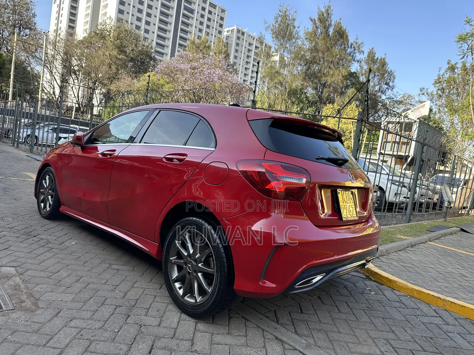 Mercedes-Benz A-Class 2016 Red