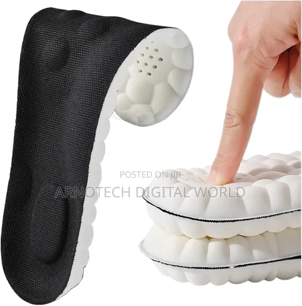 4D Shock-Absorption Orthopedic Sports Insoles