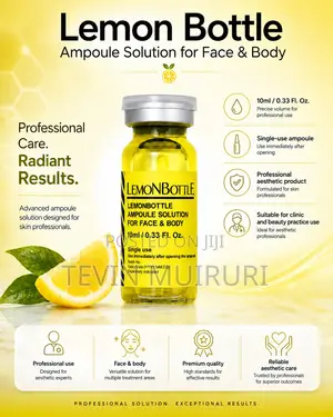Lemon Bottle Fat Dissolver Solution