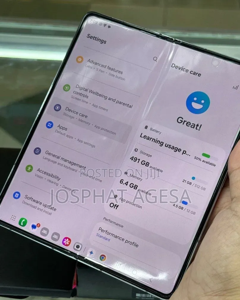 Samsung Galaxy Z Fold 5 512 GB Blue