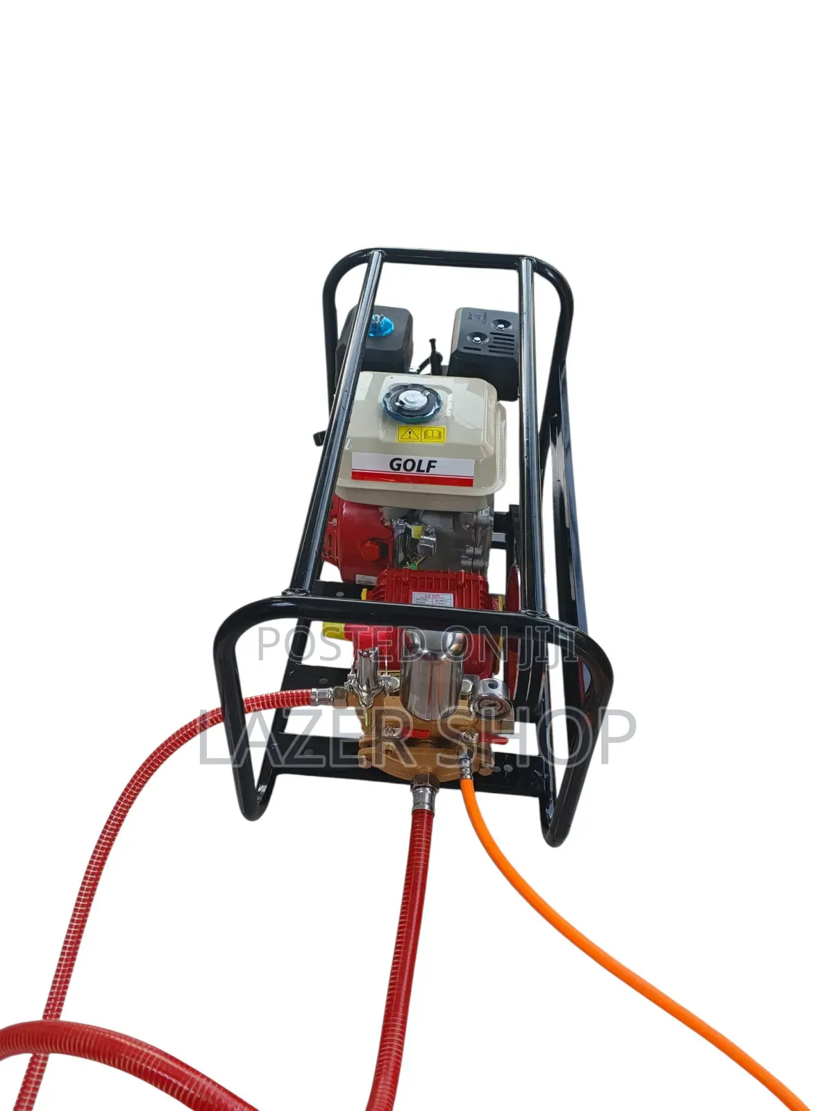 Petrol Trolley Spray Pump 8hp Engine With Hose Pipe